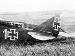 Detail tailplane. Rumpler C.IV 8221/16 crash (AL0163-084). Note friendly fire bullet hole patch